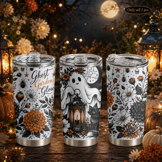 Gothic Botanicals Insulated Tumbler | 20oz Stainless Steel Travel Mug