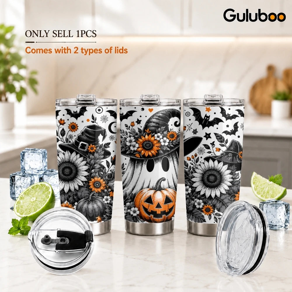 Gothic Botanicals Insulated Tumbler | 20oz Stainless Steel Travel Mug